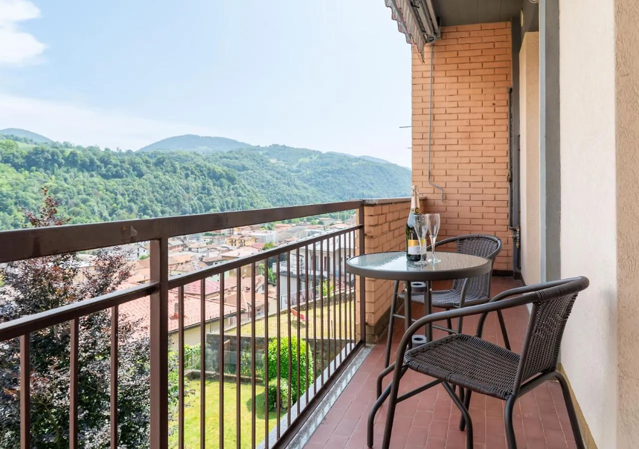 公寓 Valseriana Skyline Panoramic View Bg Mountain Vertova 意大利